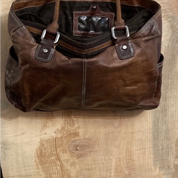 Vintage Fossil Women’s Genuine Shoulder Bag - Picture 9 of 9